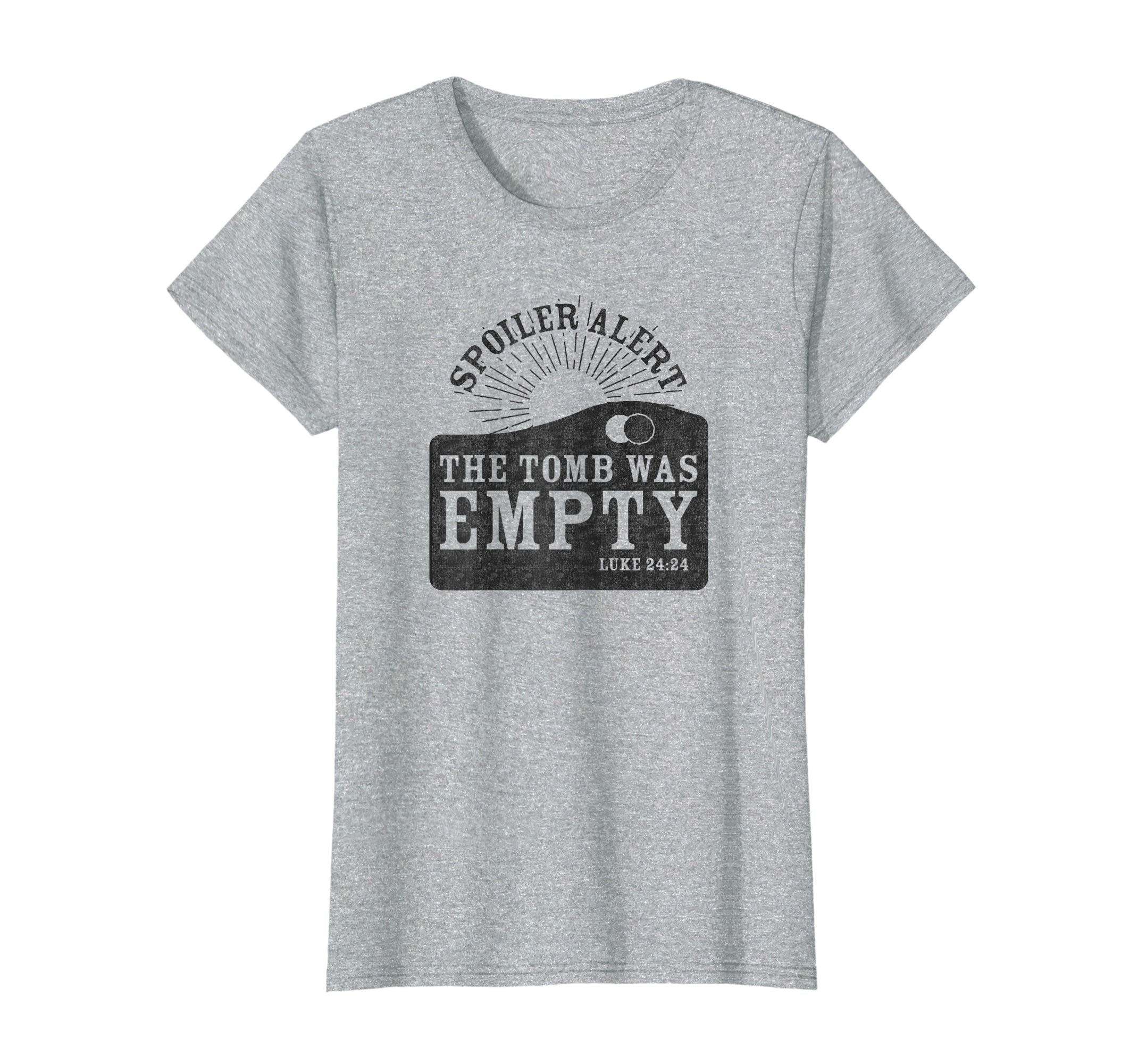 Spoiler Alert The Tomb Was Empty Shirt Christian Easter Gift