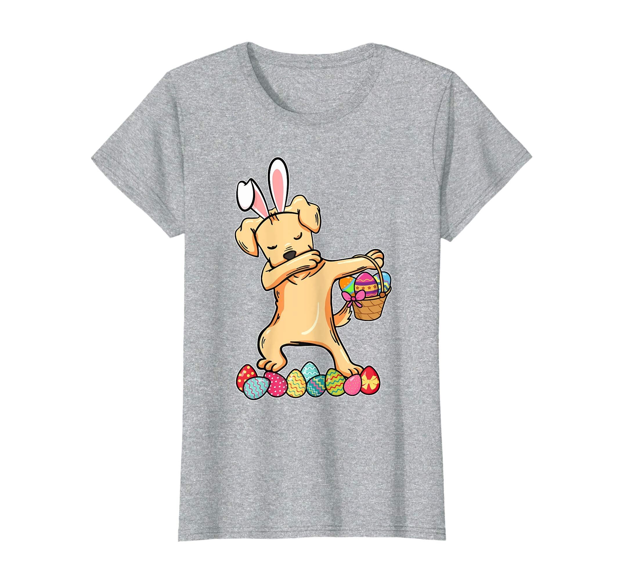 Labrador Retriever Dab Dabbing Easter Bunny Egg Basket Shirt