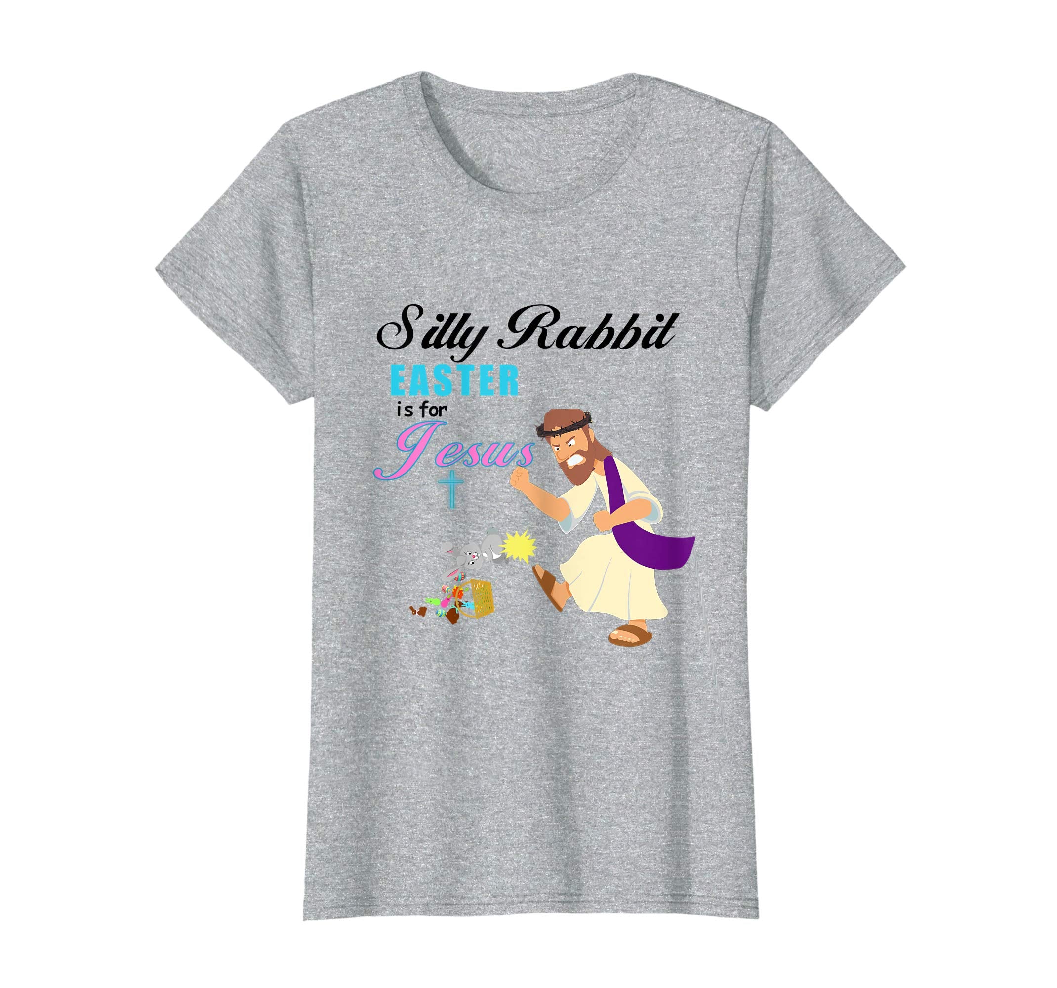 Silly Rabbit Easter is for Jesus Angry Jesus T shirt