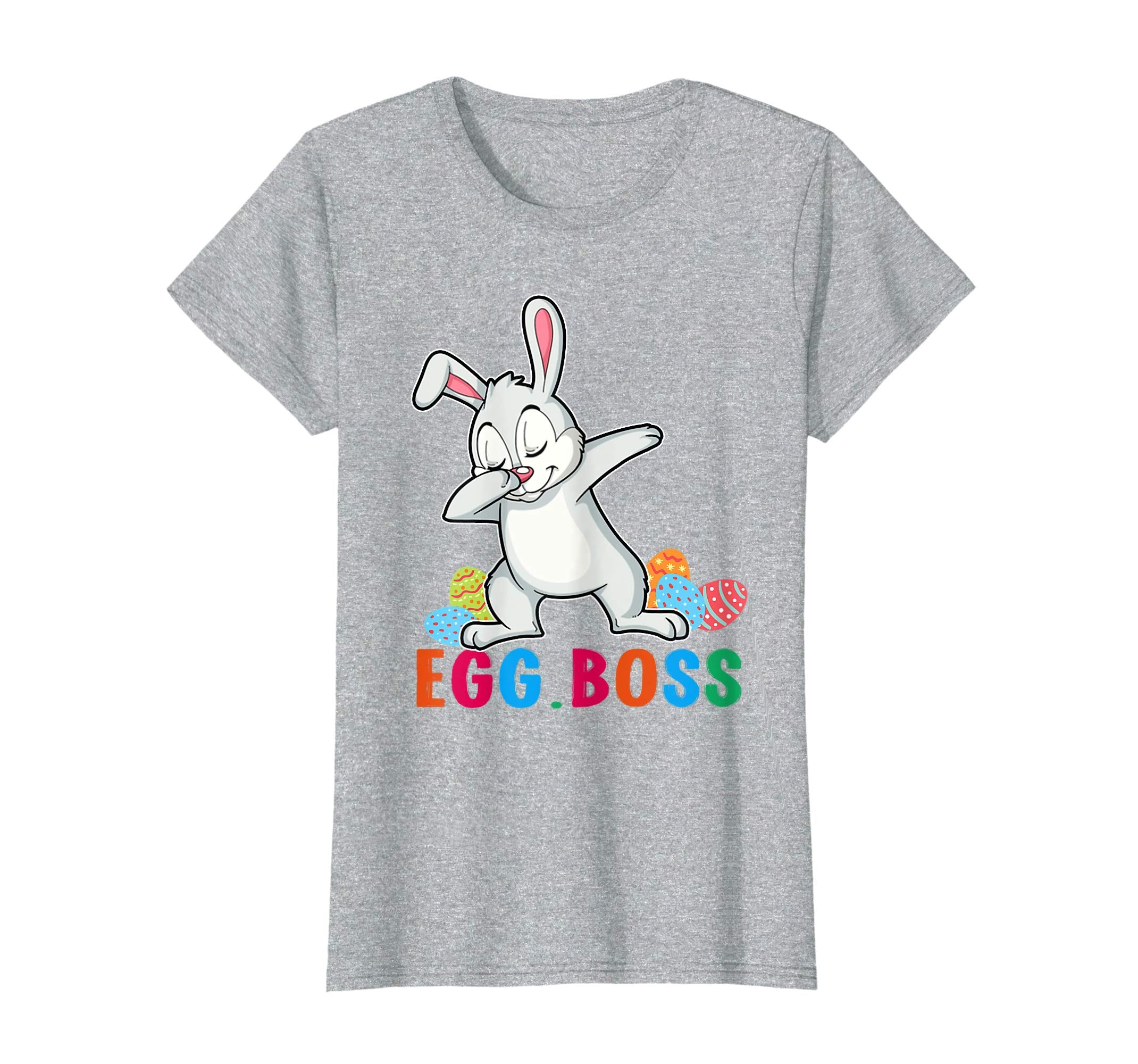 Funny Bunny Dab Dabbing Dance Egg Boss Easter T-Shirt