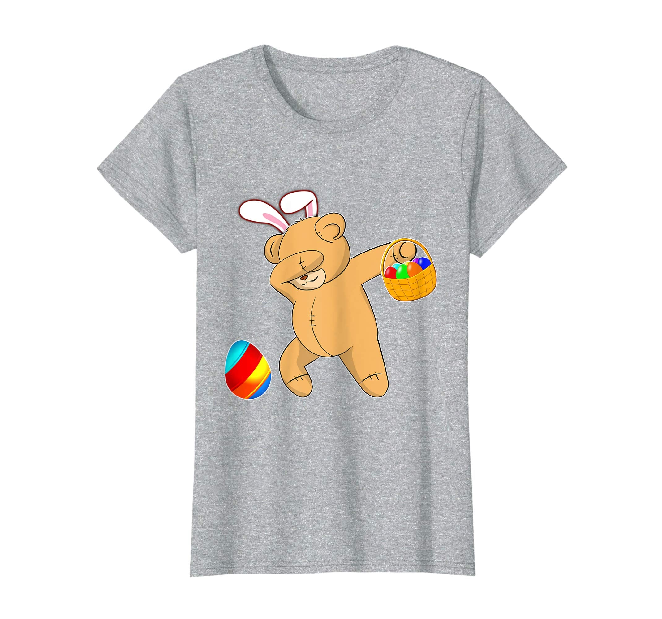Easter Bunny Dabbing Teddy Bear Tshirt Easter Egg Gift