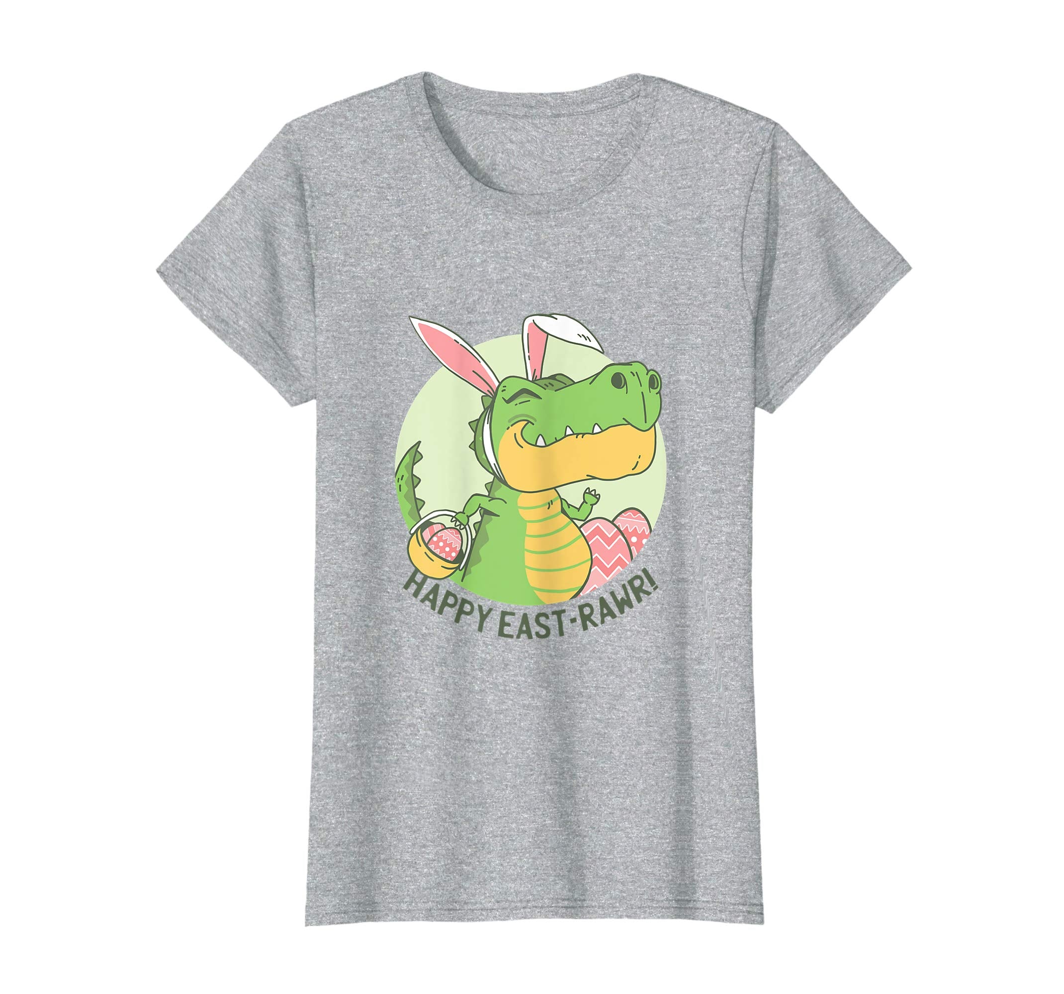 Funny Easter T-Rex Dinosaur T Shirt Gift for Kids, Men Women
