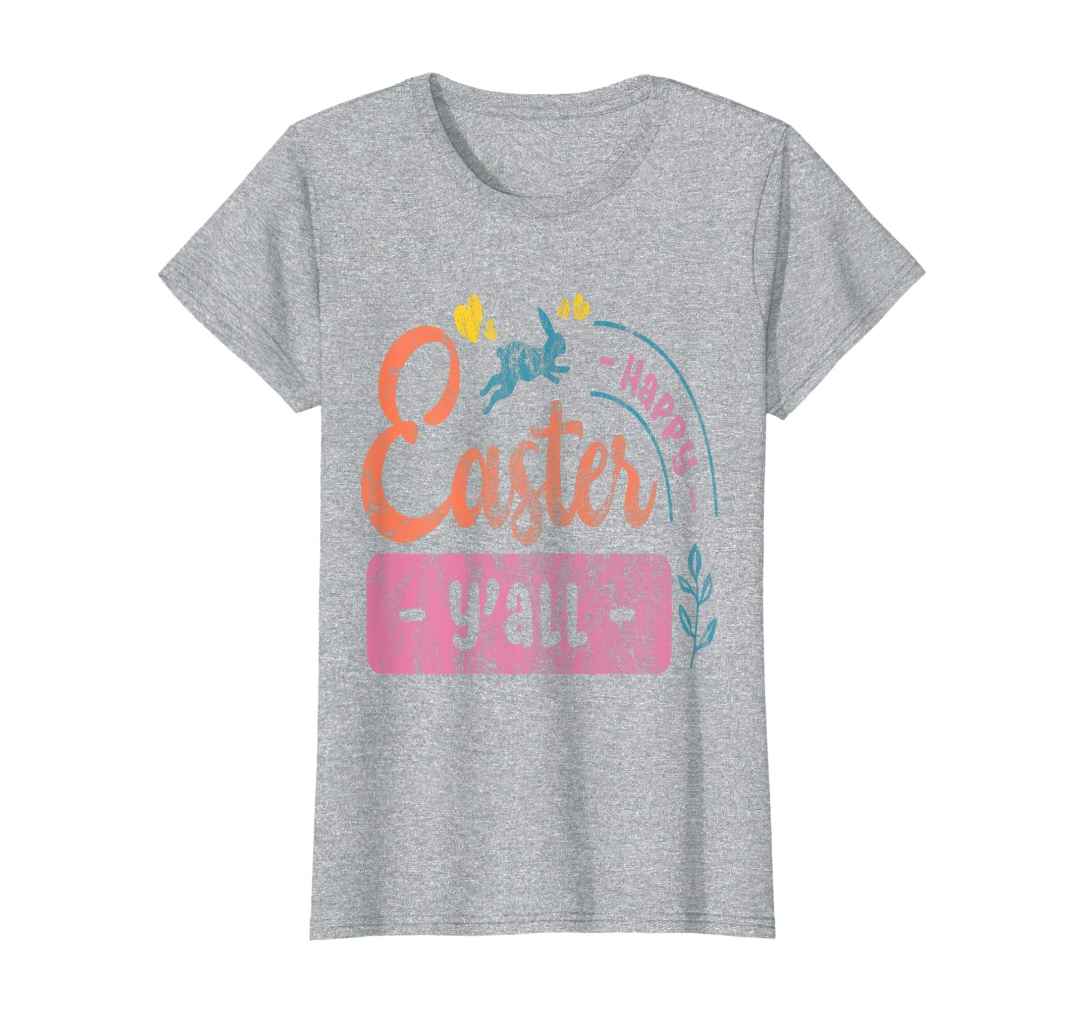 Happy Easter Y'all Bunny Easter T Shirt GIft Girls