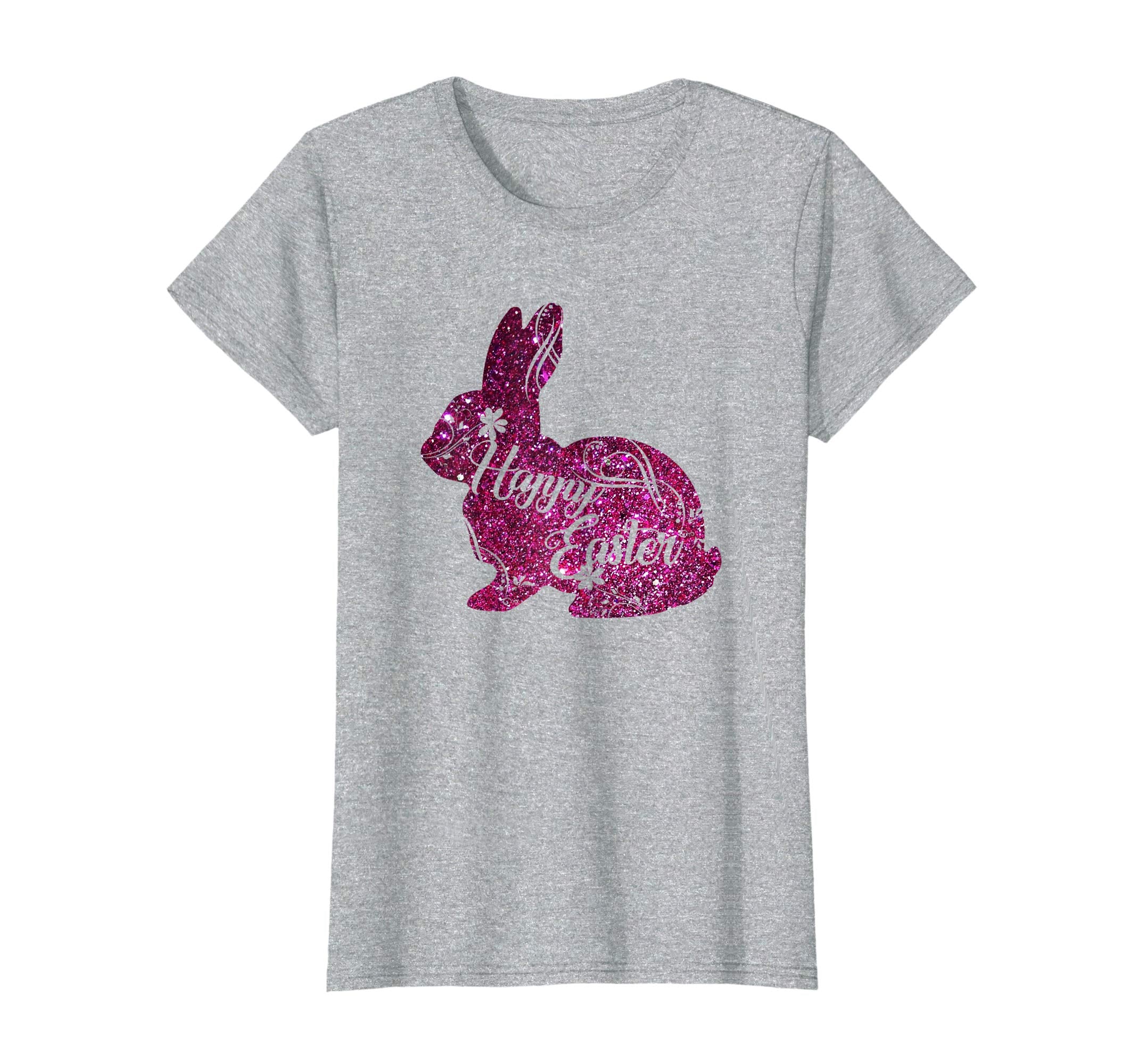 HAPPY EASTER Bunny Shirt Girls Women Kids