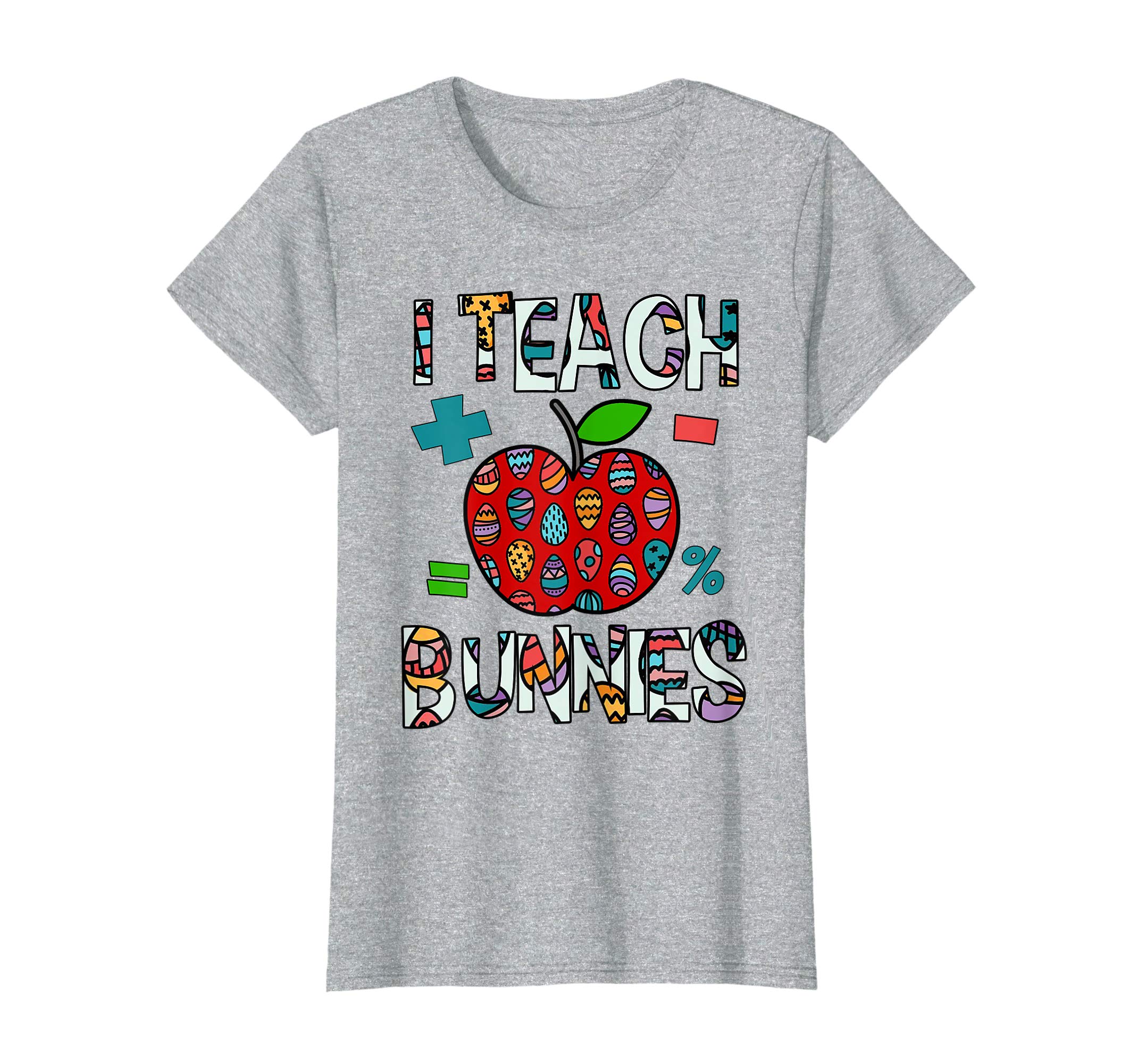 Funny Teacher Gift I Teach Bunnies Shirt Easter Teacher Tee